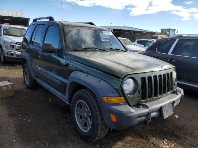 1J4GL38K56W218559 - 2006 JEEP LIBERTY RENEGADE GREEN photo 4