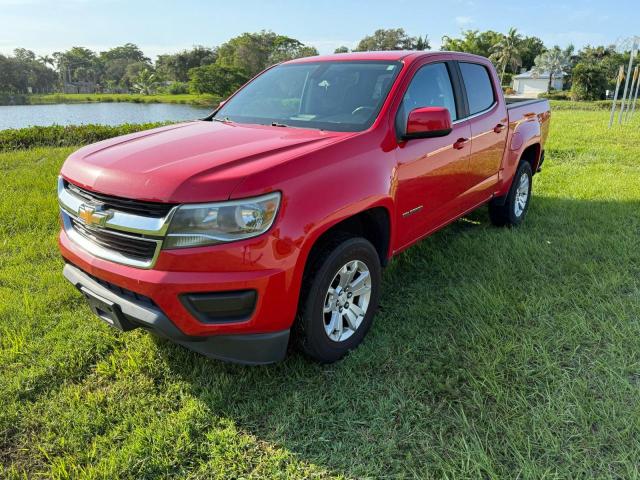 1GCGTCEN8J1100886 - 2018 CHEVROLET COLORADO LT RED photo 2