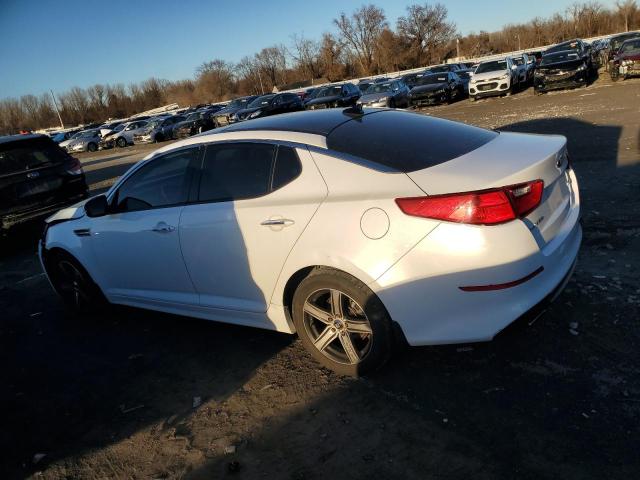 5XXGN4A7XEG296718 - 2014 KIA OPTIMA EX WHITE photo 2