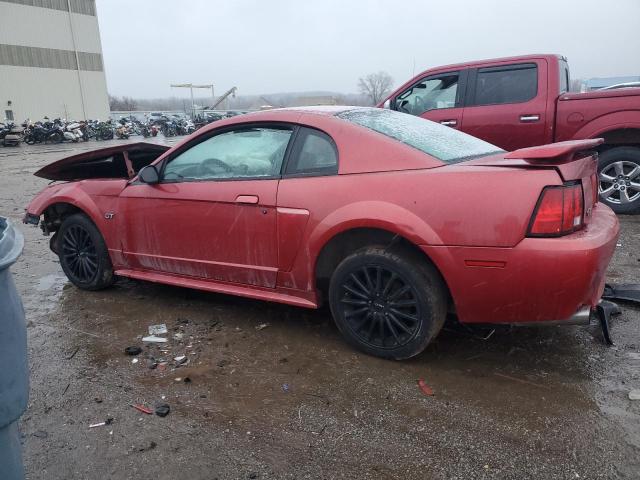 1FAFP42X92F117282 - 2002 FORD MUSTANG GT RED photo 2