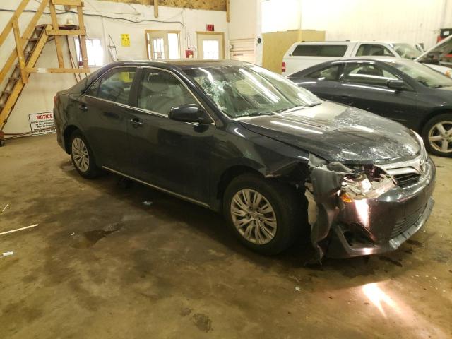 4T4BF1FK7ER370210 - 2014 TOYOTA CAMRY L BLUE photo 4