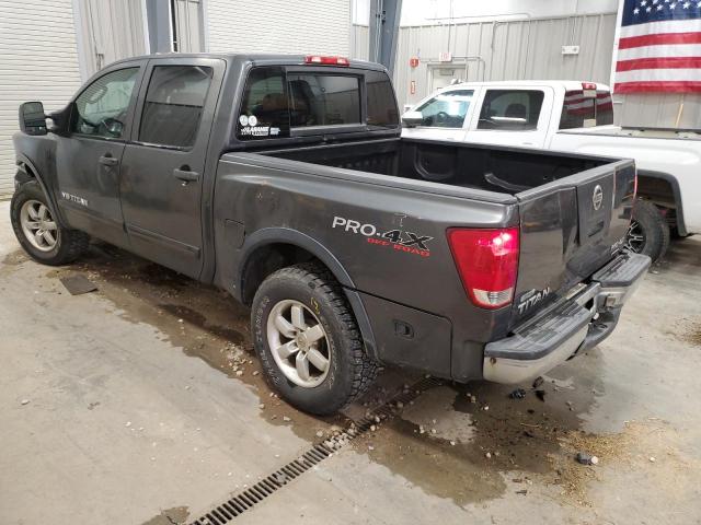 1N6BA0EC4AN307052 - 2010 NISSAN TITAN XE Grau Foto 2