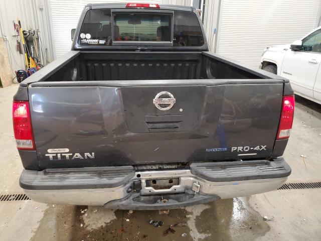 1N6BA0EC4AN307052 - 2010 NISSAN TITAN XE Grau Foto 6