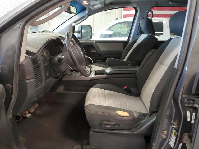 1N6BA0EC4AN307052 - 2010 NISSAN TITAN XE Grau Foto 7