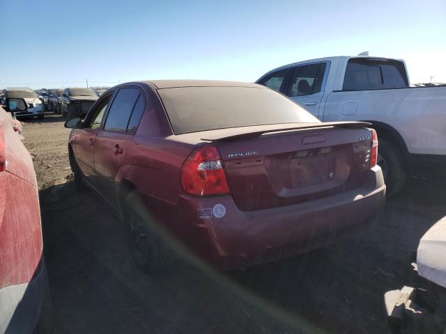 1G1ZT52845F282414 - 2005 CHEVROLET MALIBU LS RED photo 2