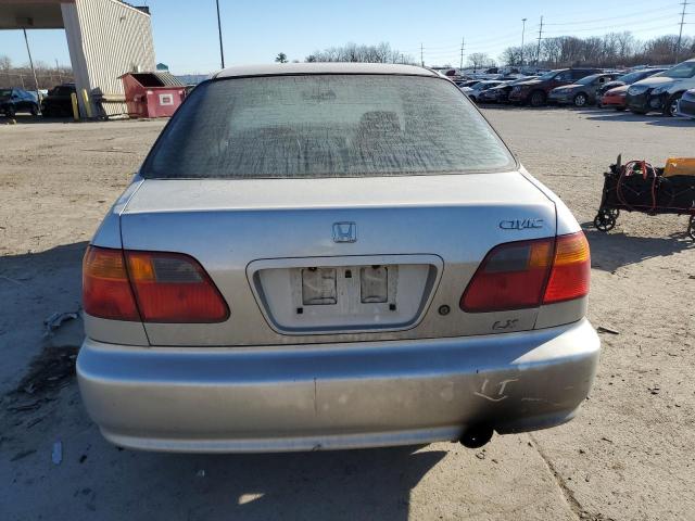 1HGEJ667XXL046259 - 1999 HONDA CIVIC LX SILVER photo 6