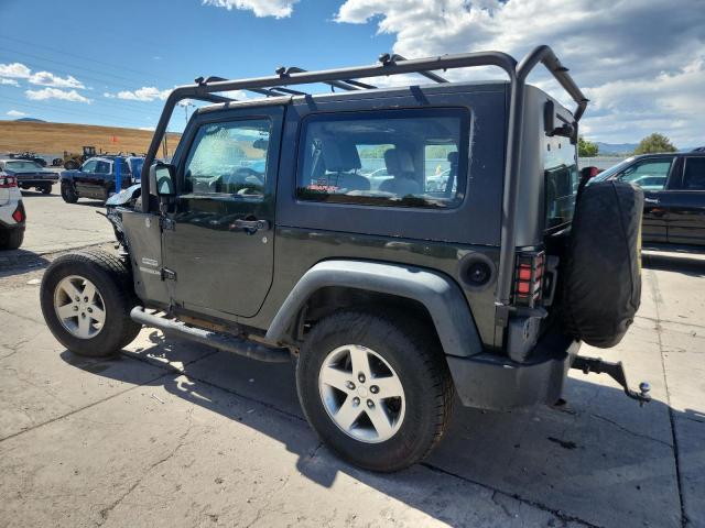 1J4AA2D15AL153421 - 2010 JEEP WRANGLER SPORT GREEN photo 2