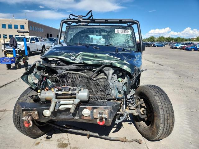 1J4AA2D15AL153421 - 2010 JEEP WRANGLER SPORT GREEN photo 5
