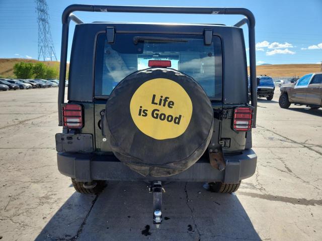 1J4AA2D15AL153421 - 2010 JEEP WRANGLER SPORT GREEN photo 6