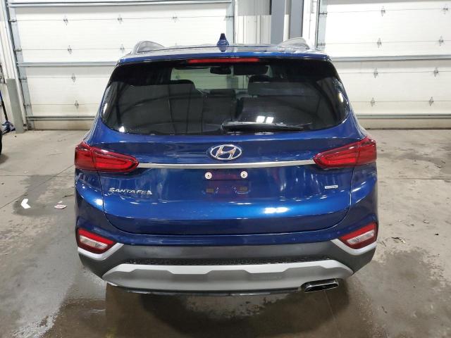 5NMS3CAD7LH194937 - 2020 HYUNDAI SANTA FE SEL BLUE photo 6