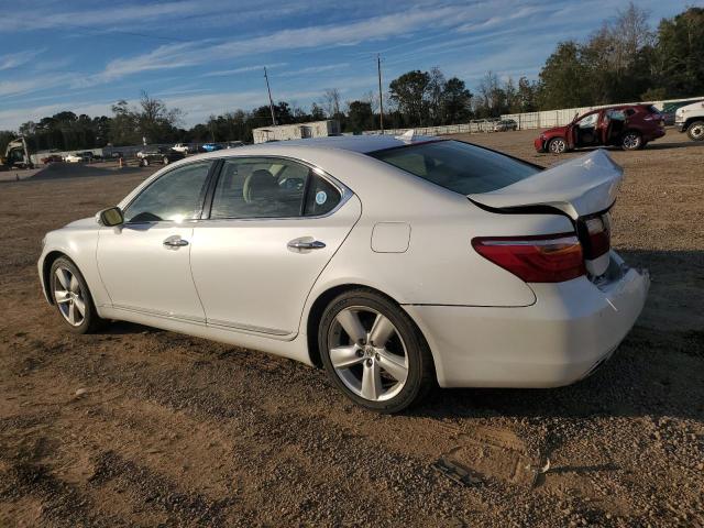 JTHGL5EF1B5044500 - 2011 LEXUS LS 460L WHITE photo 2