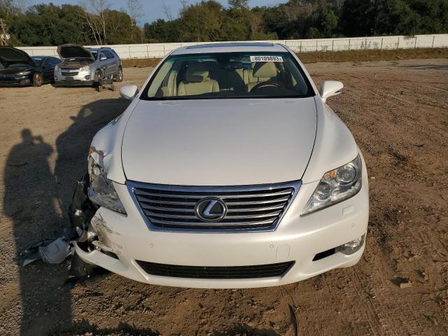 JTHGL5EF1B5044500 - 2011 LEXUS LS 460L WHITE photo 5