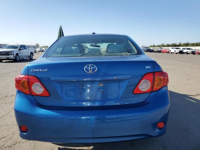 JTDBL40E299094037 - 2009 TOYOTA COROLLA BASE BLUE photo 6