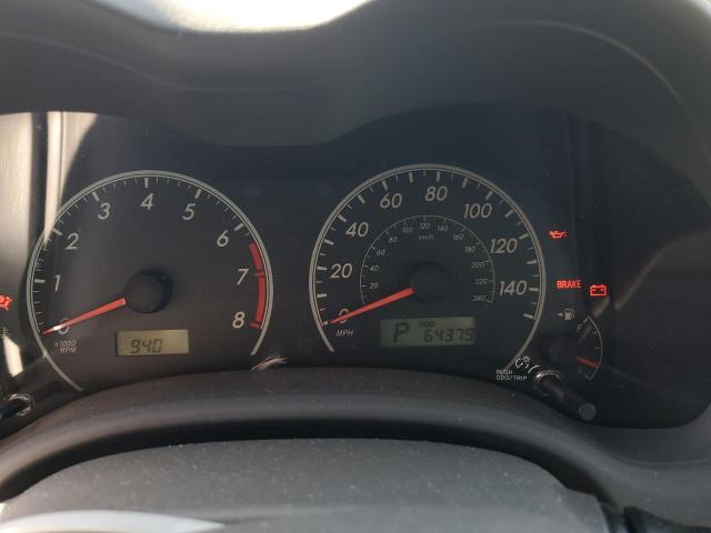 JTDBL40E299094037 - 2009 TOYOTA COROLLA BASE BLUE photo 9