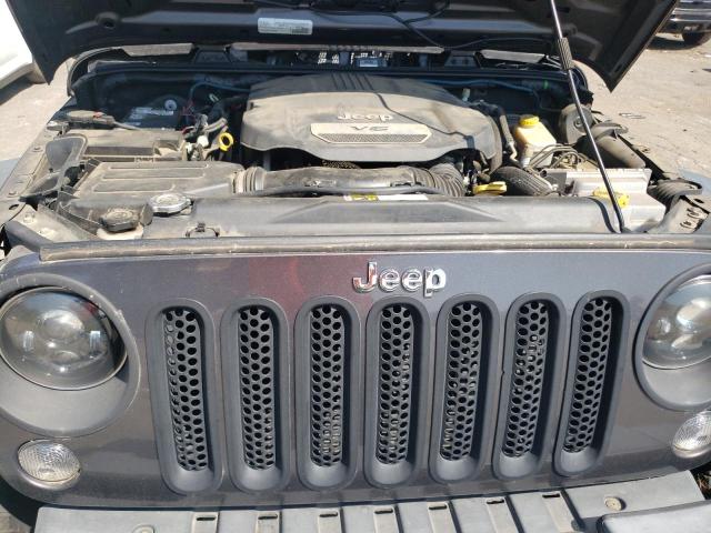 1C4BJWDGXGL325134 - 2016 JEEP WRANGLER U SPORT Գրաֆիտ լուսանկար 11