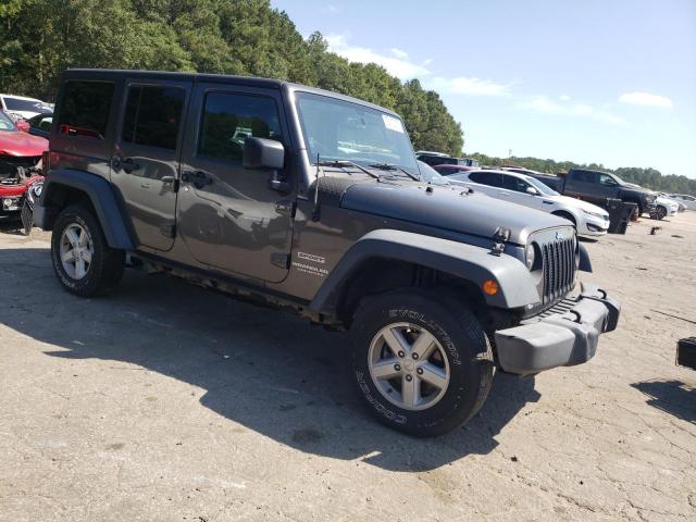 1C4BJWDGXGL325134 - 2016 JEEP WRANGLER U SPORT Գրաֆիտ լուսանկար 4