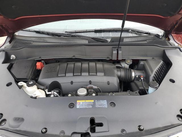 5GAKVCKD4HJ119947 - 2017 BUICK ENCLAVE RED photo 12