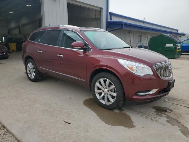 5GAKVCKD4HJ119947 - 2017 BUICK ENCLAVE RED photo 4