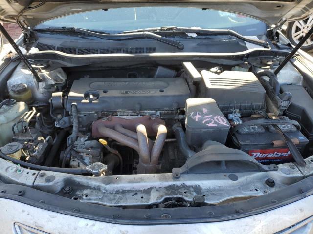 4T1BE46K48U220316 - 2008 TOYOTA CAMRY CE SILVER photo 11