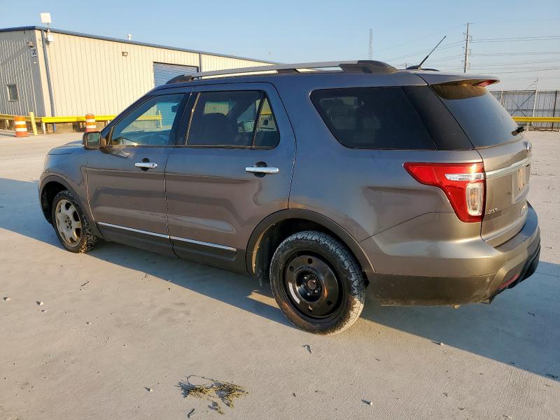 1FM5K7D86EGC46991 - 2014 FORD EXPLORER XLT GRAY photo 2