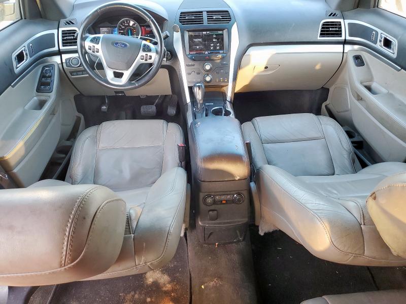 1FM5K7D86EGC46991 - 2014 FORD EXPLORER XLT GRAY photo 8