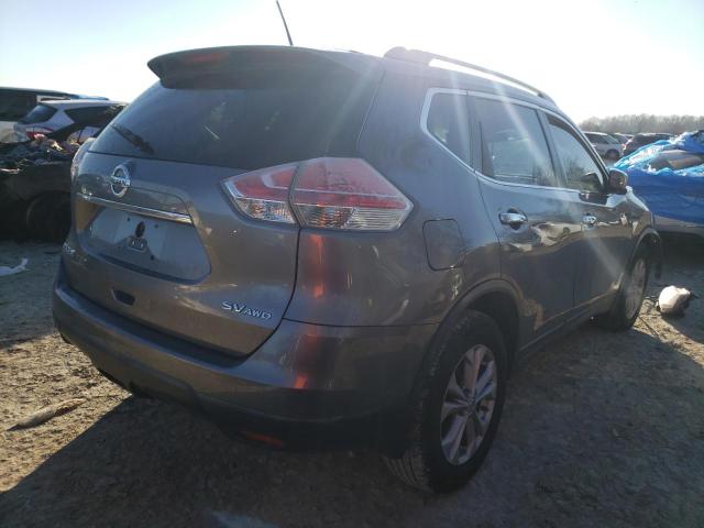 KNMAT2MV9GP602507 - 2016 NISSAN ROGUE S GRAY photo 3