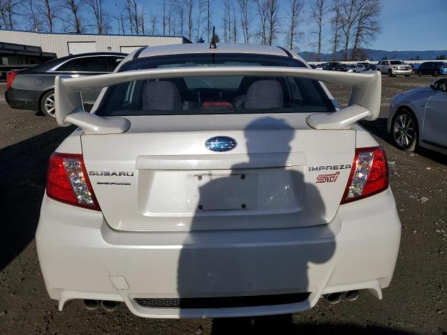 JF1GV8G69DL026941 - 2013 SUBARU IMPREZA SE WHITE photo 6