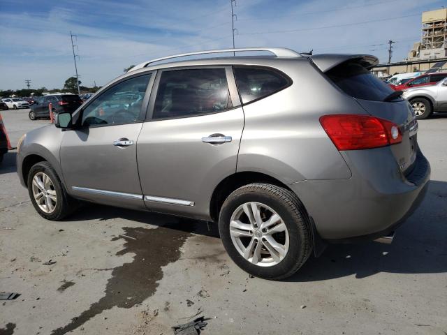 JN8AS5MT6DW034001 - 2013 NISSAN ROGUE S GRAY photo 2