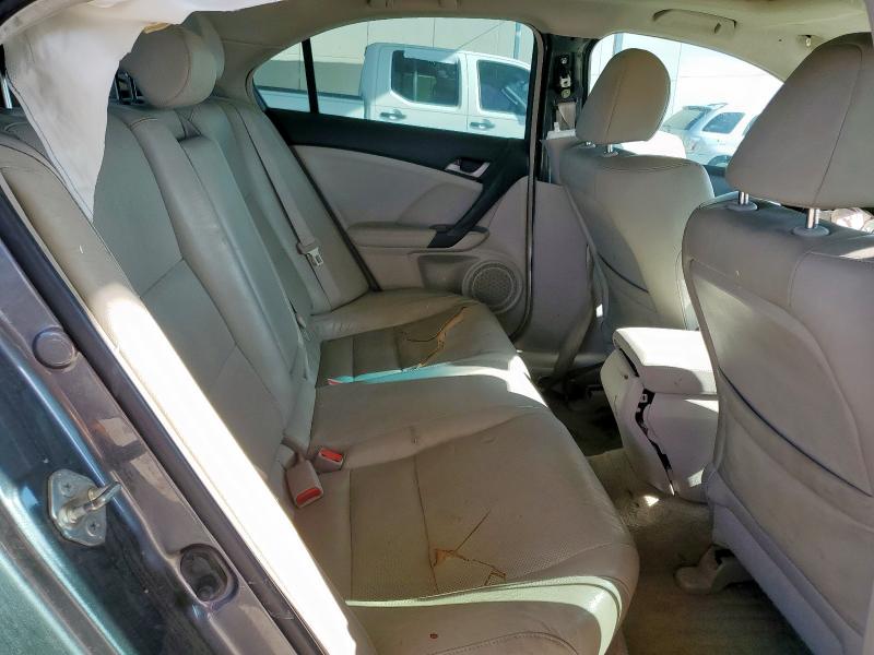 JH4CU2F65AC038993 - 2010 ACURA TSX GRAY photo 10