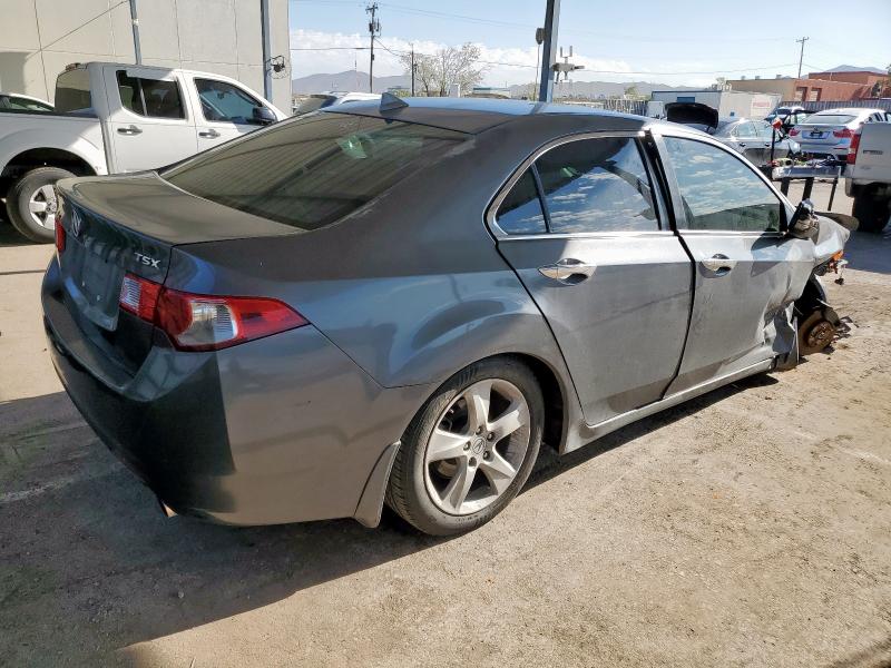 JH4CU2F65AC038993 - 2010 ACURA TSX GRAY photo 3