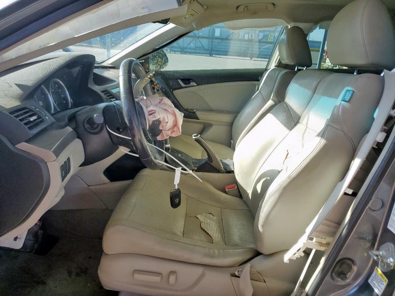 JH4CU2F65AC038993 - 2010 ACURA TSX GRAY photo 7