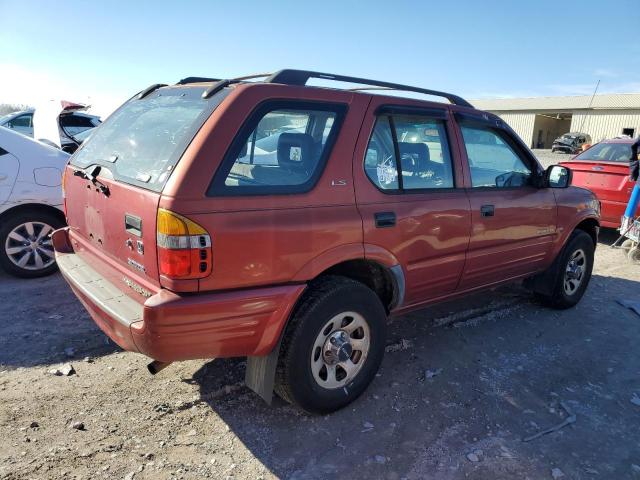 4S2CK58W7X4312823 - 1999 ISUZU RODEO S RED photo 3