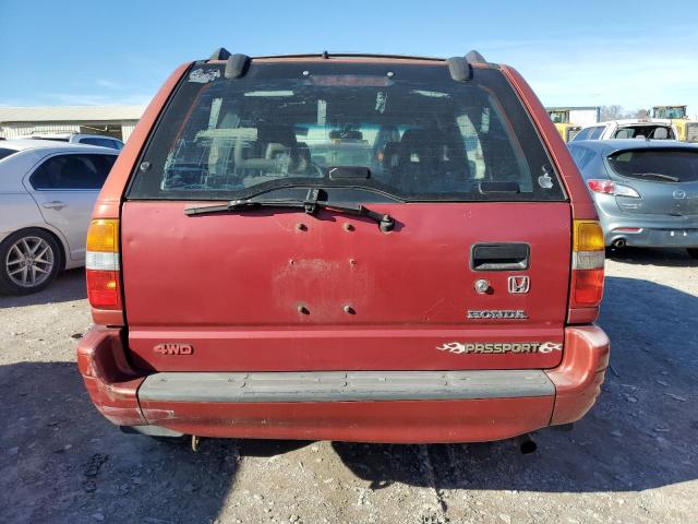 4S2CK58W7X4312823 - 1999 ISUZU RODEO S RED photo 6