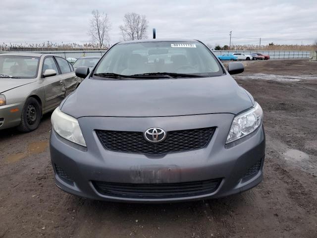 JTDBU4EE5A9105753 - 2010 TOYOTA COROLLA BASE GRAY photo 5