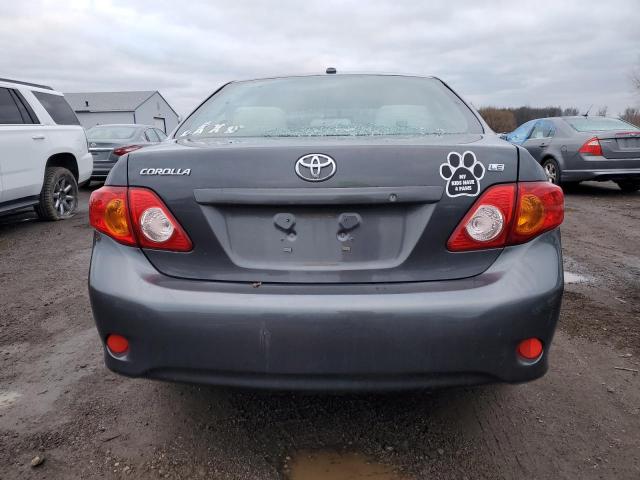 JTDBU4EE5A9105753 - 2010 TOYOTA COROLLA BASE GRAY photo 6