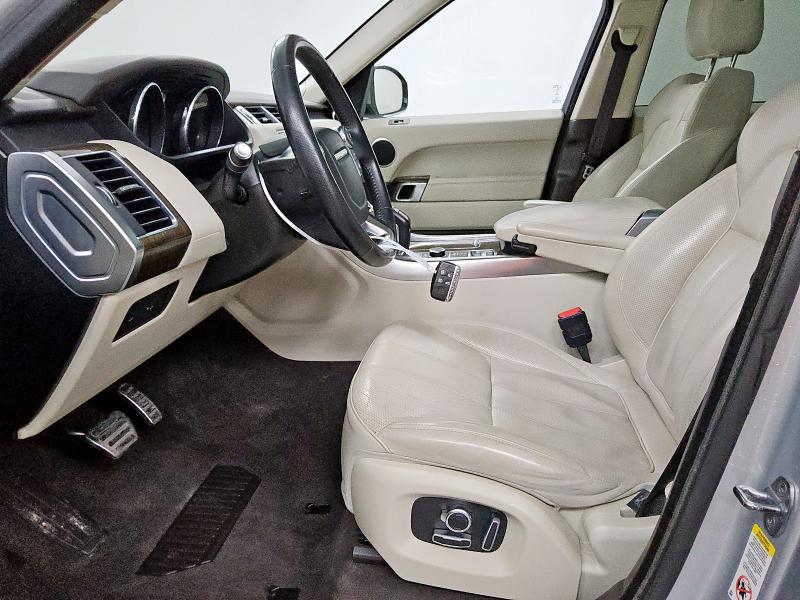 SALWR2KF4GA649245 - 2016 LAND ROVER RANGE ROVE HSE SILVER photo 7