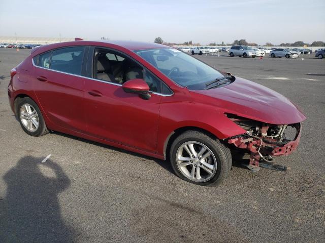 3G1BE6SM9JS653457 - 2018 CHEVROLET CRUZE LT RED photo 4