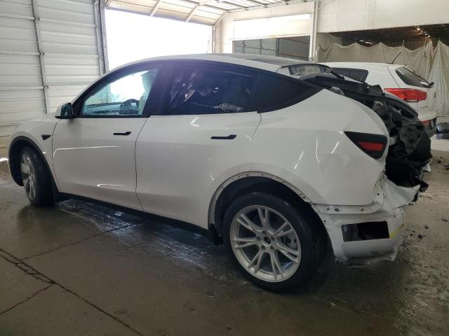 7SAYGDEE4NF510258 - 2022 TESLA MODEL Y WHITE photo 2