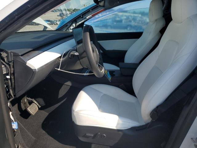 7SAYGDEE4NF510258 - 2022 TESLA MODEL Y WHITE photo 7