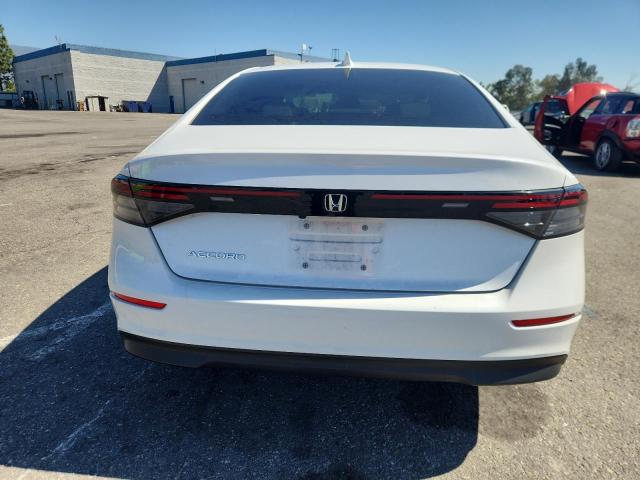 1HGCY1F26PA004158 - 2023 HONDA ACCORD LX WHITE photo 6