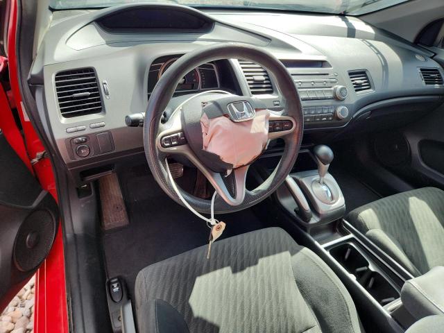 2HGFG1B86AH533144 - 2010 HONDA CIVIC EX RED photo 8