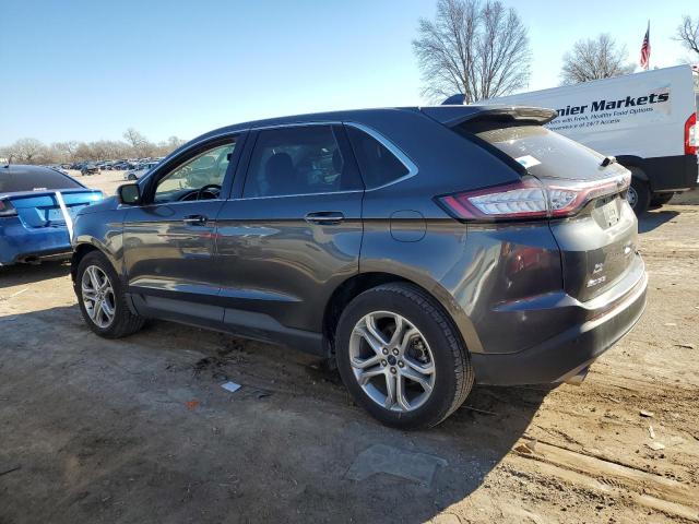 2FMPK3K96GBC25338 - 2016 FORD EDGE TITANIUM BLUE photo 2