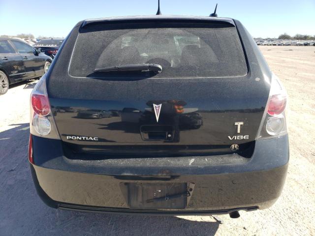 5Y2SP67869Z463465 - 2009 PONTIAC VIBE BLACK photo 6