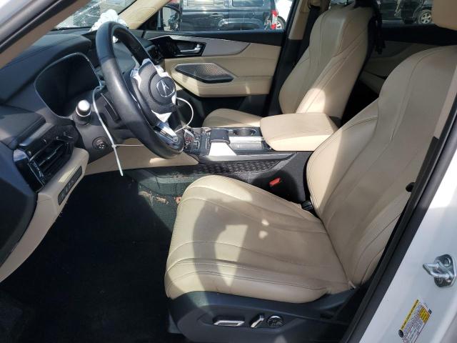 5J8YD9H46NL012423 - 2022 ACURA MDX TECHNOLOGY WHITE photo 7