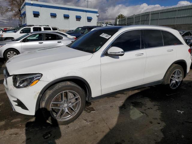 WDC0G4KB8HF122402 - 2017 MERCEDES-BENZ GLC 300 4MATIC WHITE photo 1