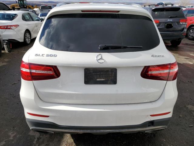 WDC0G4KB8HF122402 - 2017 MERCEDES-BENZ GLC 300 4MATIC WHITE photo 6