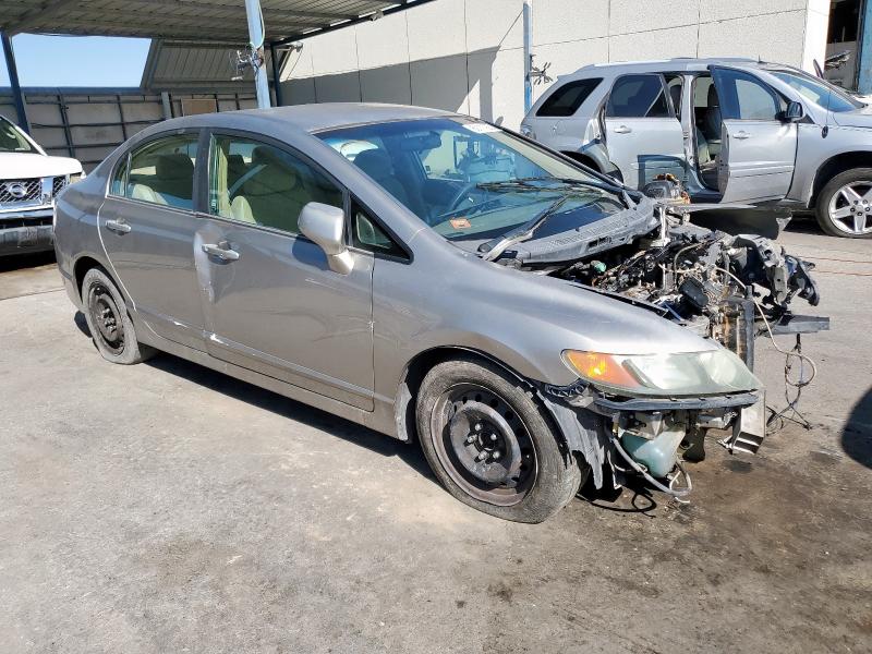 1HGFA16516L062290 - 2006 HONDA CIVIC LX BEIGE photo 4