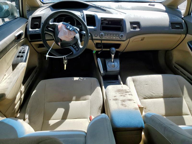 1HGFA16516L062290 - 2006 HONDA CIVIC LX BEIGE photo 8