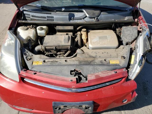 JTDKB20UX73227691 - 2007 TOYOTA PRIUS RED photo 11