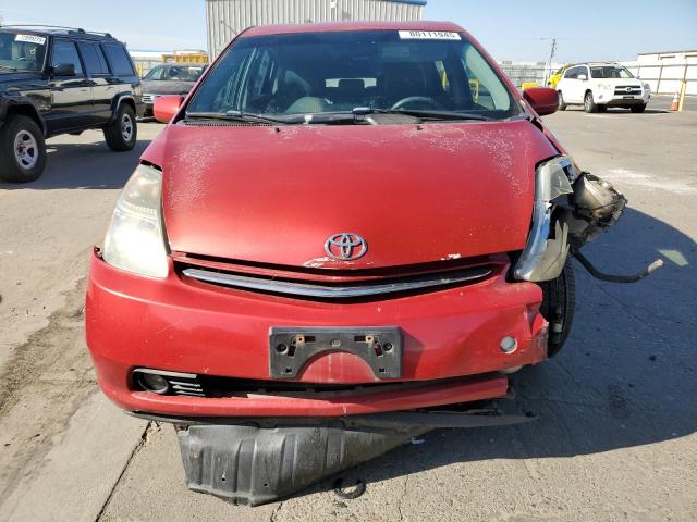 JTDKB20UX73227691 - 2007 TOYOTA PRIUS RED photo 5